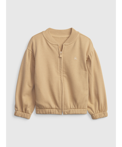 GAP(ギャップ)の「バルーンスリーブジャケット(幼児)(ブルゾン・キッズ・ベージュ/パープル系その他/オフホワイト・12-18M/18-24M/2 YRS/3 YRS/4 YRS/5 YRS/6-12M)」の3枚目の写真