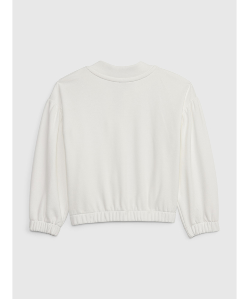 GAP(ギャップ)の「バルーンスリーブジャケット(幼児)(ブルゾン・キッズ・ベージュ/パープル系その他/オフホワイト・12-18M/18-24M/2 YRS/3 YRS/4 YRS/5 YRS/6-12M)」の4枚目の写真