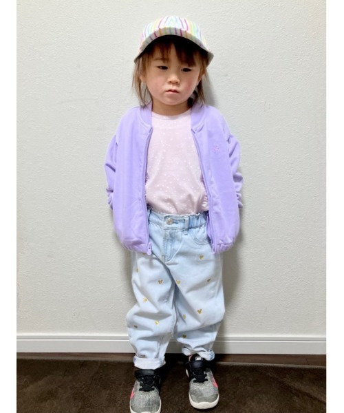 GAP(ギャップ)の「バルーンスリーブジャケット(幼児)(ブルゾン・キッズ・ベージュ/パープル系その他/オフホワイト・12-18M/18-24M/2 YRS/3 YRS/4 YRS/5 YRS/6-12M)」の8枚目の写真