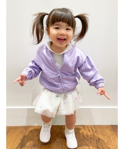 GAP(ギャップ)の「バルーンスリーブジャケット(幼児)(ブルゾン・キッズ・ベージュ/パープル系その他/オフホワイト・12-18M/18-24M/2 YRS/3 YRS/4 YRS/5 YRS/6-12M)」の12枚目の写真