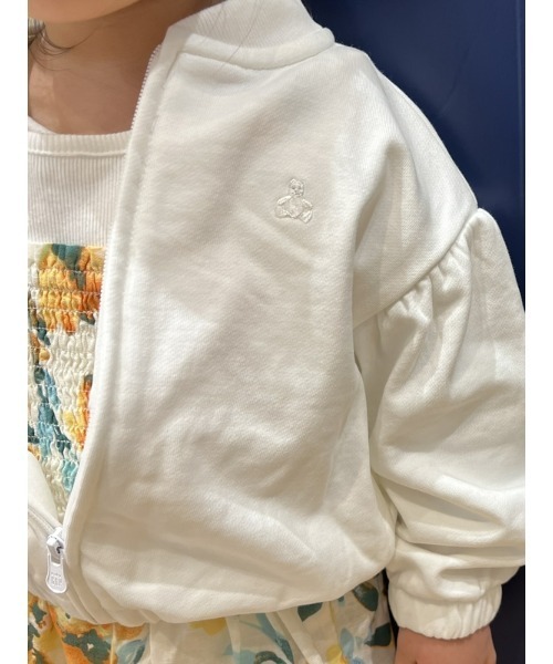 GAP(ギャップ)の「バルーンスリーブジャケット(幼児)(ブルゾン・キッズ・ベージュ/パープル系その他/オフホワイト・12-18M/18-24M/2 YRS/3 YRS/4 YRS/5 YRS/6-12M)」の10枚目の写真
