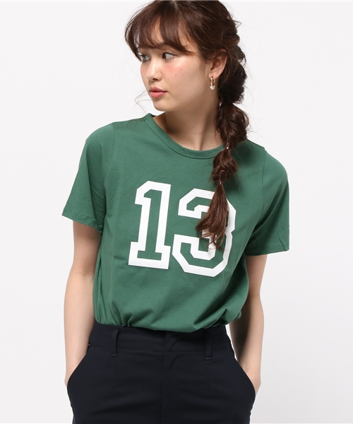 GALLARDAGALANTE（ガリャルダガランテ）の「ナンバリングTシャツ（Tシャツ/カットソー・レディース・グリーン・38）」の10枚目の写真