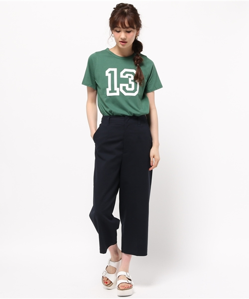 GALLARDAGALANTE（ガリャルダガランテ）の「ナンバリングTシャツ（Tシャツ/カットソー・レディース・グリーン・38）」の9枚目の写真