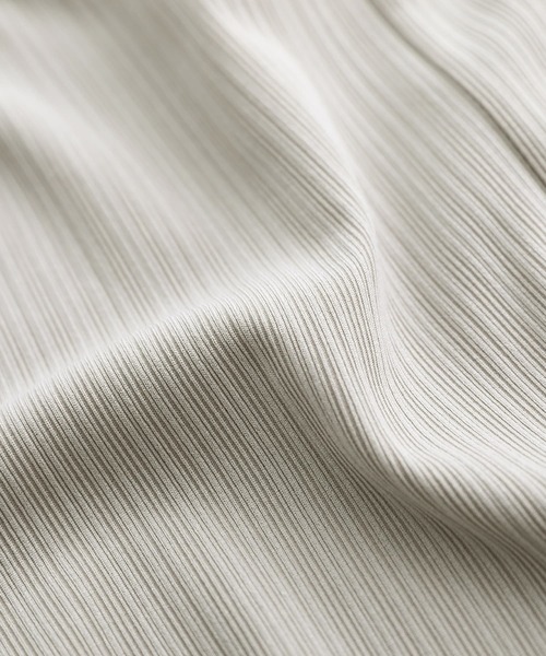 osharewalker（オシャレウォーカー）の「『配色メローランダムリブレギンス』（レギンス/スパッツ・レディース・グレー/グリーン/ブラック/パープル・1/2）」の14枚目の写真