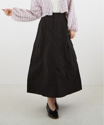 PAPAVER | 【PAPAVER】ミリタリーフレアーSK(スカート)