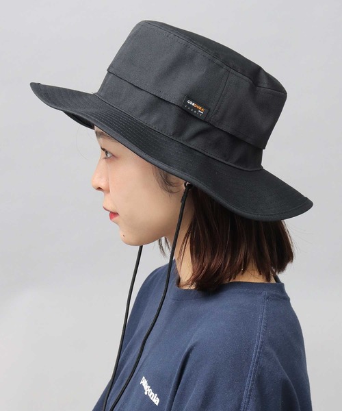 A.M.S.（エーエムエス）の「遮熱 CORDURAポリエステル ベーシック フラットブリムアドベンチャーハット あご紐付き（ハット・メンズ・ブルー/ブラック/カーキブラウン・FREE）」の14枚目の写真