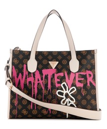 Guess | GUESS X BRANDALISED(R) WITH GRAFFITI BY BANKSY 2 Compartment Tote(トートバッグ)