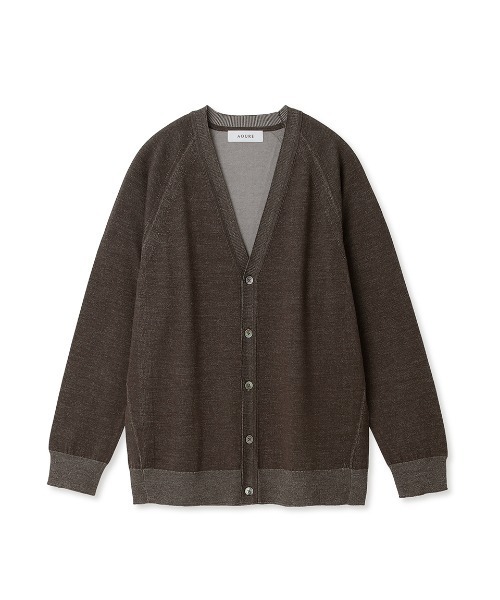 AOURE アウール　WEGNER カーディガン　XL AOURE（アウール）の「“WEGNER” BRUSHED カーディガン（カーディガン
