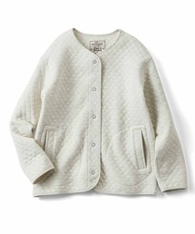 Live in comfort | リブ　イン　コンフォート　パッとはおって着心地やさしい　ふかふかキルティングカットソージャケット(その他アウター)