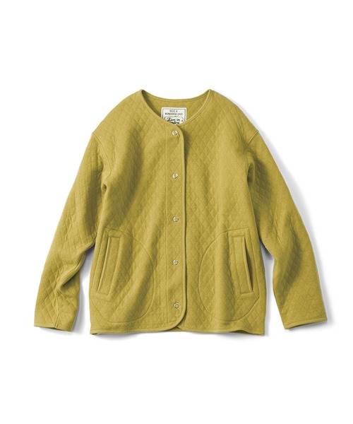 Live in comfort（リブインコンフォート）の「リブ　イン　コンフォート　パッとはおって着心地やさしい　ふかふかキルティングカットソージャケット（その他アウター・レディース・ミント/オートミール/マスタード/チャコールグレー/ネイビー・MEDIUM/LARGE/XX-LARGE/X-LARGE/XXX-LARGE/SMALL）」の14枚目の写真