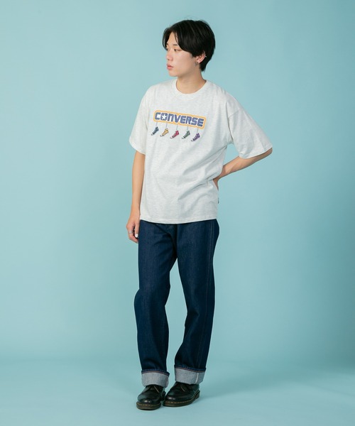 セール】【CONVERSE/コンバース】5シューズ刺繍 Tシャツ