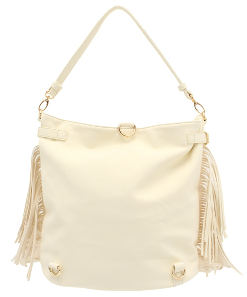 Chico(チコ)の「フリンジ付2WAYリュック(バックパック/リュック・レディース・グレー/ホワイト/カーキ・FREE)」の18枚目の写真