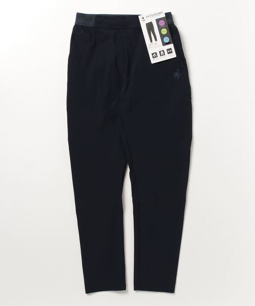 le coq sportif（ルコックスポルティフ）の「ルコックスポルティフ  AIR STYLISH PANTS(クーリングナイロン)（その他パンツ・レディース・ネイビー/ベージュ・L/M/S）」の2枚目の写真