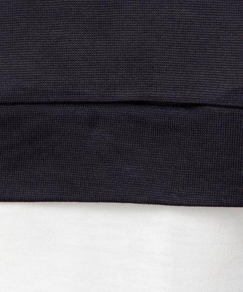 green label relaxing（グリーンレーベルリラクシング）の「GT TC×TR レイヤードテンジク  プルオーバー カットソー（Tシャツ/カットソー・レディース・ライトグレー/コバルトブルー/ネイビー/オリーブ・フリー）」の16枚目の写真