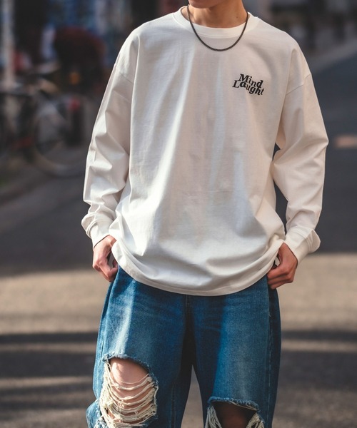improves(インプローブス)の「【UAU】Mind Laught フラワープリント ロンT(Tシャツ/カットソー・メンズ・ホワイト/ブラック/ブラック系その他/ホワイト系その他・MEDIUM/LARGE/X-LARGE)」の17枚目の写真