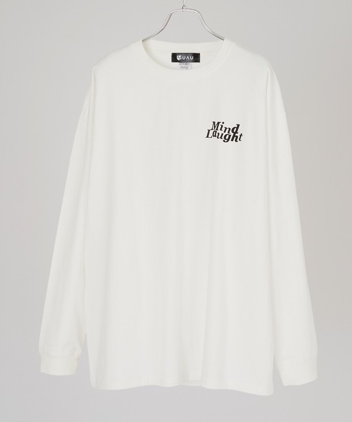 improves(インプローブス)の「【UAU】Mind Laught フラワープリント ロンT(Tシャツ/カットソー・メンズ・ホワイト/ブラック/ブラック系その他/ホワイト系その他・MEDIUM/LARGE/X-LARGE)」の16枚目の写真