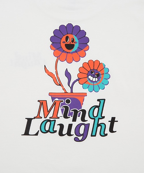 improves(インプローブス)の「【UAU】Mind Laught フラワープリント ロンT(Tシャツ/カットソー・メンズ・ホワイト/ブラック/ブラック系その他/ホワイト系その他・MEDIUM/LARGE/X-LARGE)」の6枚目の写真