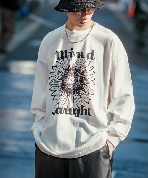 improves(インプローブス)の「【UAU】Mind Laught フラワープリント ロンT(Tシャツ/カットソー・メンズ・ホワイト/ブラック/ブラック系その他/ホワイト系その他・MEDIUM/LARGE/X-LARGE)」の22枚目の写真