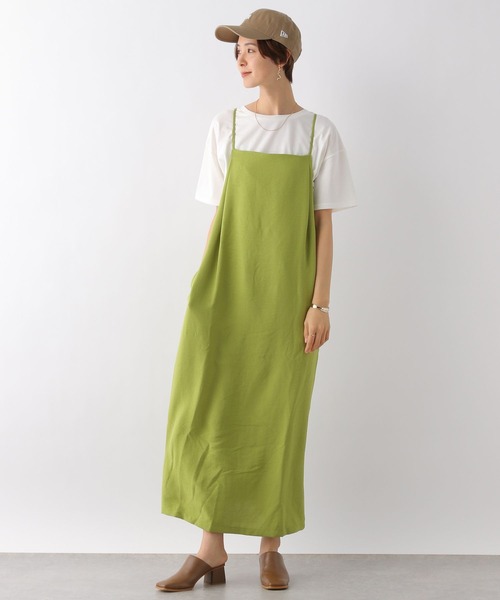 LEPSIM（レプシィム）の「マルチキノウベーシックT　163542（Tシャツ/カットソー・レディース・ブラック/グレー/オフホワイト/カーキ/ライトグリーン/ラベンダー・MEDIUM/SMALL）」の17枚目の写真
