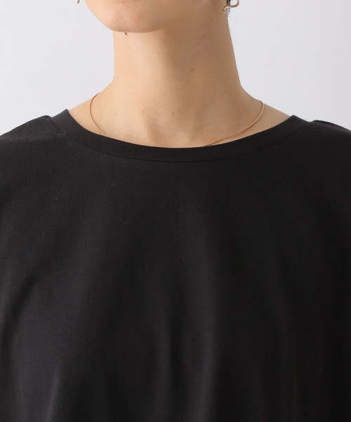 LEPSIM（レプシィム）の「マルチキノウベーシックT　163542（Tシャツ/カットソー・レディース・ブラック/グレー/オフホワイト/カーキ/ライトグリーン/ラベンダー・MEDIUM/SMALL）」の19枚目の写真