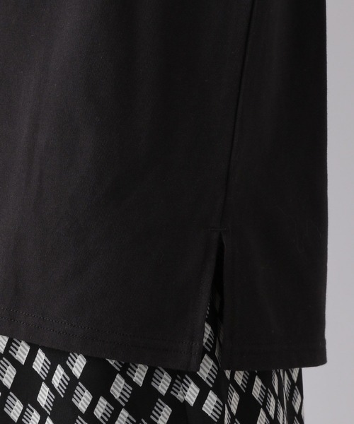 LEPSIM（レプシィム）の「マルチキノウベーシックT　163542（Tシャツ/カットソー・レディース・ブラック/グレー/オフホワイト/カーキ/ライトグリーン/ラベンダー・MEDIUM/SMALL）」の9枚目の写真