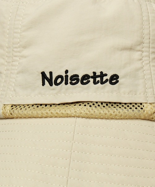 14+（イチヨンプラス）の「あご紐付き撥水サファリハット（ハット・レディース・ベージュ/ブラック/カーキ/オフホワイト・MEDIUM/LARGE）」の9枚目の写真