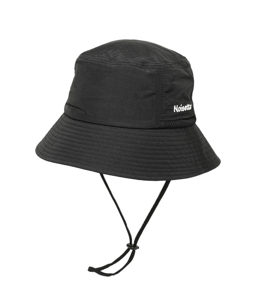 14+（イチヨンプラス）の「あご紐付き撥水サファリハット（ハット・レディース・ベージュ/ブラック/カーキ/オフホワイト・MEDIUM/LARGE）」の19枚目の写真