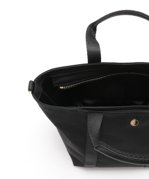 ROPE'（ロペ）の「【撥水】リサイクルコットンポリエステルウェザー ミニショルダーバッグ（トートバッグ・レディース・ブラック・FREE）」の11枚目の写真