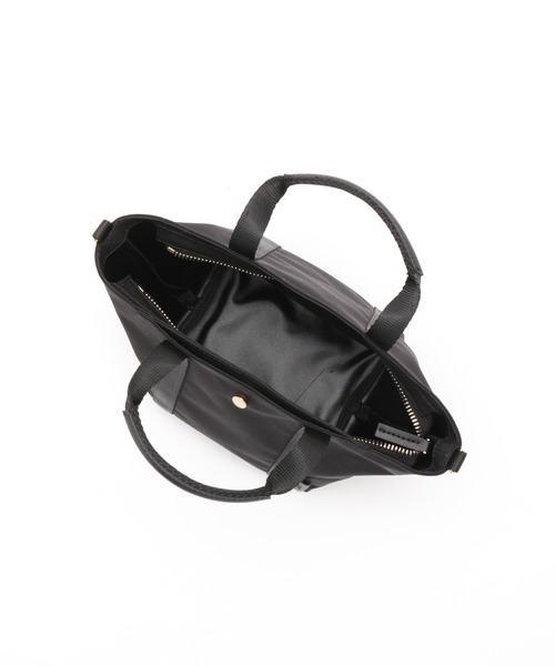 ROPE'（ロペ）の「【撥水】リサイクルコットンポリエステルウェザー ミニショルダーバッグ（トートバッグ・レディース・ブラック・FREE）」の12枚目の写真