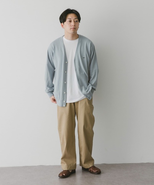 PENNEYS(ぺニーズ)の「『別注』PENNEYS×DOORS THEFOXライトニットカーディガン(カーディガン/ボレロ・メンズ・モカ/ネイビー/ライトブルー/グレー・MEDIUM/LARGE/X-LARGE)」の11枚目の写真