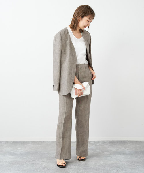 2023ss Plage　ノーカラージャケット36 2023ss Plage ノーカラージャケット36 plage（プラージュ）の