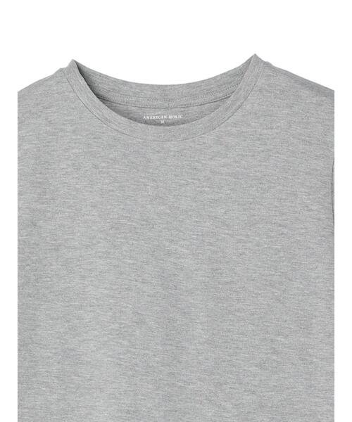 AMERICAN HOLIC（アメリカンホリック）の「Daily! クルーネック半袖カットプルオーバー2（Tシャツ/カットソー・レディース・グレー系その他・S/M/L）」の15枚目の写真