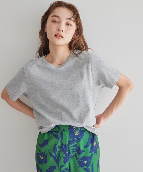 AMERICAN HOLIC（アメリカンホリック）の「Daily! クルーネック半袖カットプルオーバー2（Tシャツ/カットソー・レディース・グレー系その他・S/M/L）」の11枚目の写真