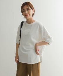 URBAN RESEARCH DOORS | スラブインレイ切替プルオーバー(Tシャツ/カットソー)
