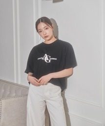 ANDGEEBEE | UNISEX プリントロゴT(Tシャツ/カットソー)