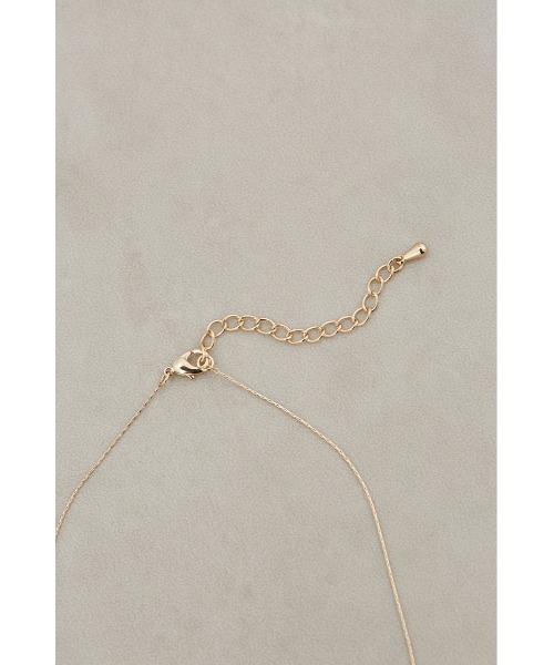 AZUL by moussy（アズールバイマウジー）の「PETIT CHARM SIMPLE NECLACE/プチチャームシンプルネックレス（ネックレス・レディース・シルバー/ゴールド系その他・FREE）」の10枚目の写真