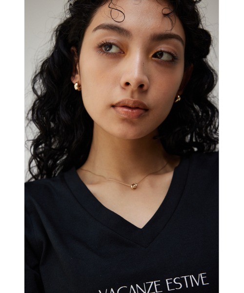 AZUL by moussy（アズールバイマウジー）の「PETIT CHARM SIMPLE NECLACE/プチチャームシンプルネックレス（ネックレス・レディース・シルバー/ゴールド系その他・FREE）」の13枚目の写真