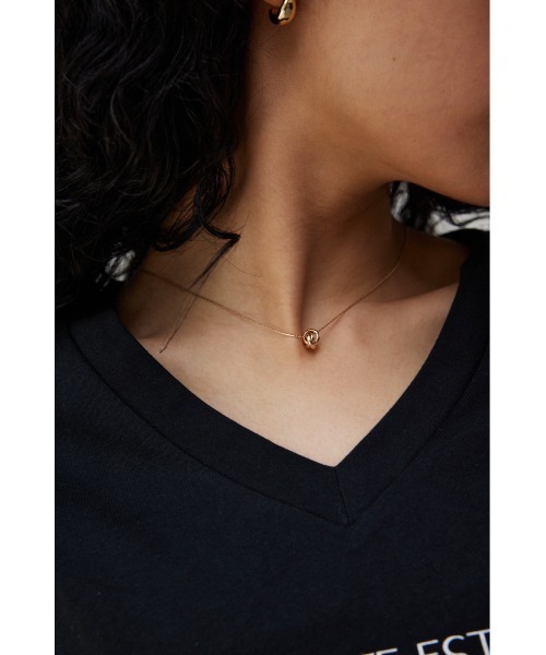 AZUL by moussy（アズールバイマウジー）の「PETIT CHARM SIMPLE NECLACE/プチチャームシンプルネックレス（ネックレス・レディース・シルバー/ゴールド系その他・FREE）」の14枚目の写真