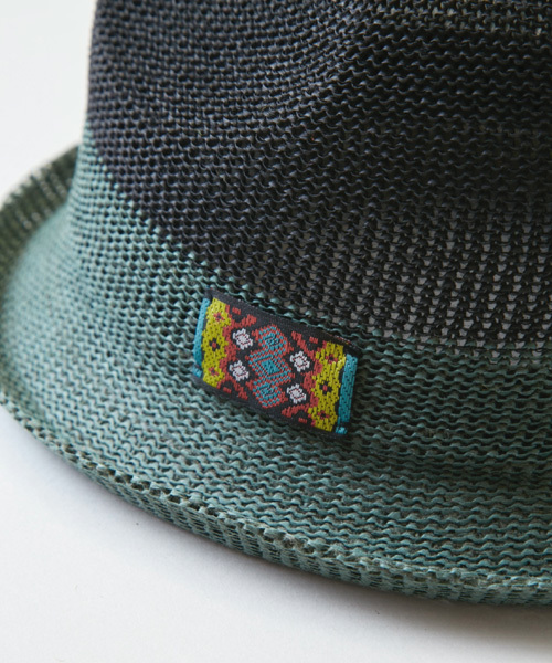 チャイハネ（チャイハネ）の「【チャイハネ】ツートーンハット（ハット・メンズ・グリーン/ブルー/ベージュ/ブラック・FREE）」の8枚目の写真