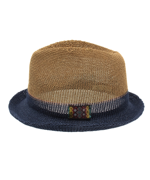 チャイハネ（チャイハネ）の「【チャイハネ】ツートーンハット（ハット・メンズ・グリーン/ブルー/ベージュ/ブラック・FREE）」の12枚目の写真