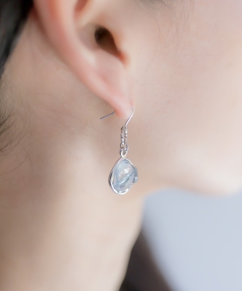 ear PAPILLONNER（イアパピヨネ）の「クリスタルエポピアス（ピアス（両耳用）・レディース・シルバー/ゴールド・FREE）」の7枚目の写真
