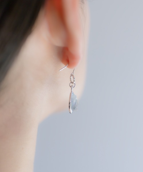 ear PAPILLONNER（イアパピヨネ）の「クリスタルエポピアス（ピアス（両耳用）・レディース・シルバー/ゴールド・FREE）」の8枚目の写真