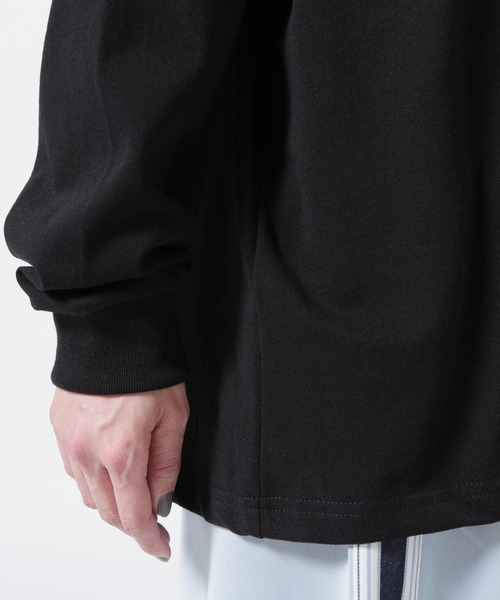 AVIREX(アヴィレックス)の「《直営店限定》L/S VARSITY LOGO T-SHIRT/ バーシティロゴTシャツ(Tシャツ/カットソー・レディース・ホワイト系2/ダークグリーン系/ブラック・F)」の13枚目の写真