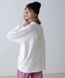 AVIREX | 《直営店限定》L/S VARSITY LOGO T-SHIRT/ バーシティロゴTシャツ(Tシャツ/カットソー)