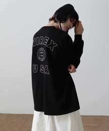 AVIREX | 《直営店限定》L/S VARSITY LOGO T-SHIRT/ バーシティロゴTシャツ(Tシャツ/カットソー)