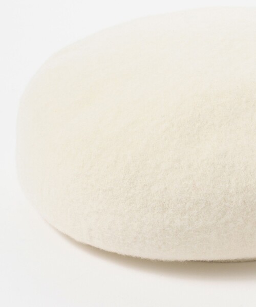 Ray BEAMS（レイビームス）の「Ray BEAMS / バスク ベレー帽（ハンチング/ベレー帽・レディース・オフホワイト/ブラック・ONE SIZE）」の17枚目の写真