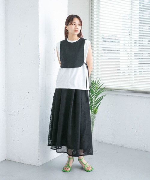 KBF（ケイビーエフ）の「ベストレイヤードシャツ（シャツ/ブラウス