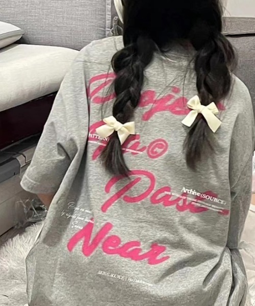 セール】英文字ロゴプリント半袖Tシャツ（Tシャツ/カットソー