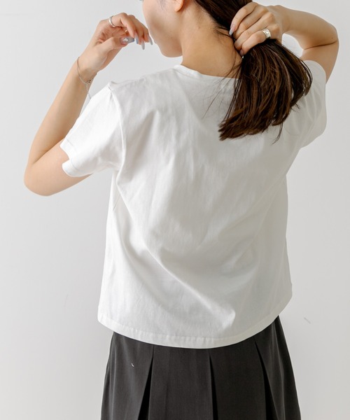 OLIVE des OLIVE(オリーブデオリーブ)の「アソートTシャツ 1031060450(Tシャツ/カットソー・レディース・ブラック/オフホワイト/ホワイト/ピンク・FREE)」の20枚目の写真