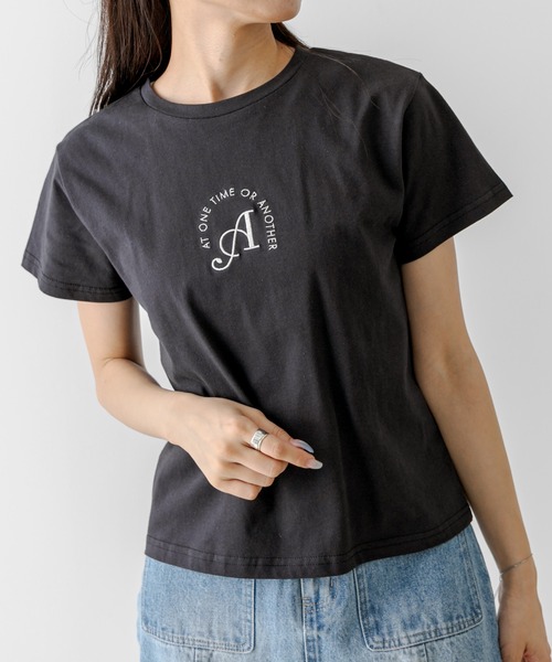 OLIVE des OLIVE(オリーブデオリーブ)の「アソートTシャツ 1031060450(Tシャツ/カットソー・レディース・ブラック/オフホワイト/ホワイト/ピンク・FREE)」の7枚目の写真